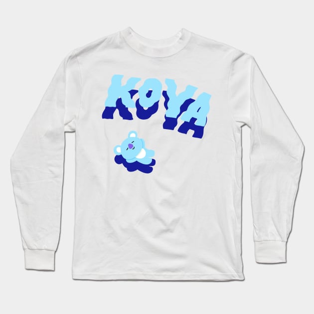 BT21 Koya Long Sleeve T-Shirt by ZeroKara